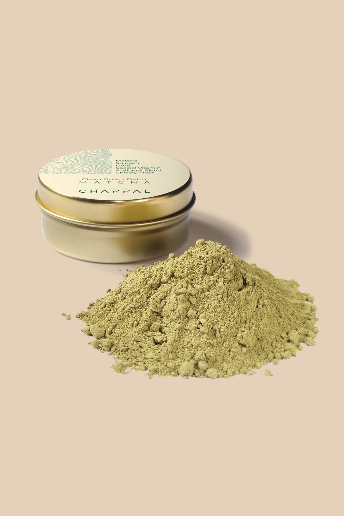 Clean Green Detox Matcha 25g - Chappal
