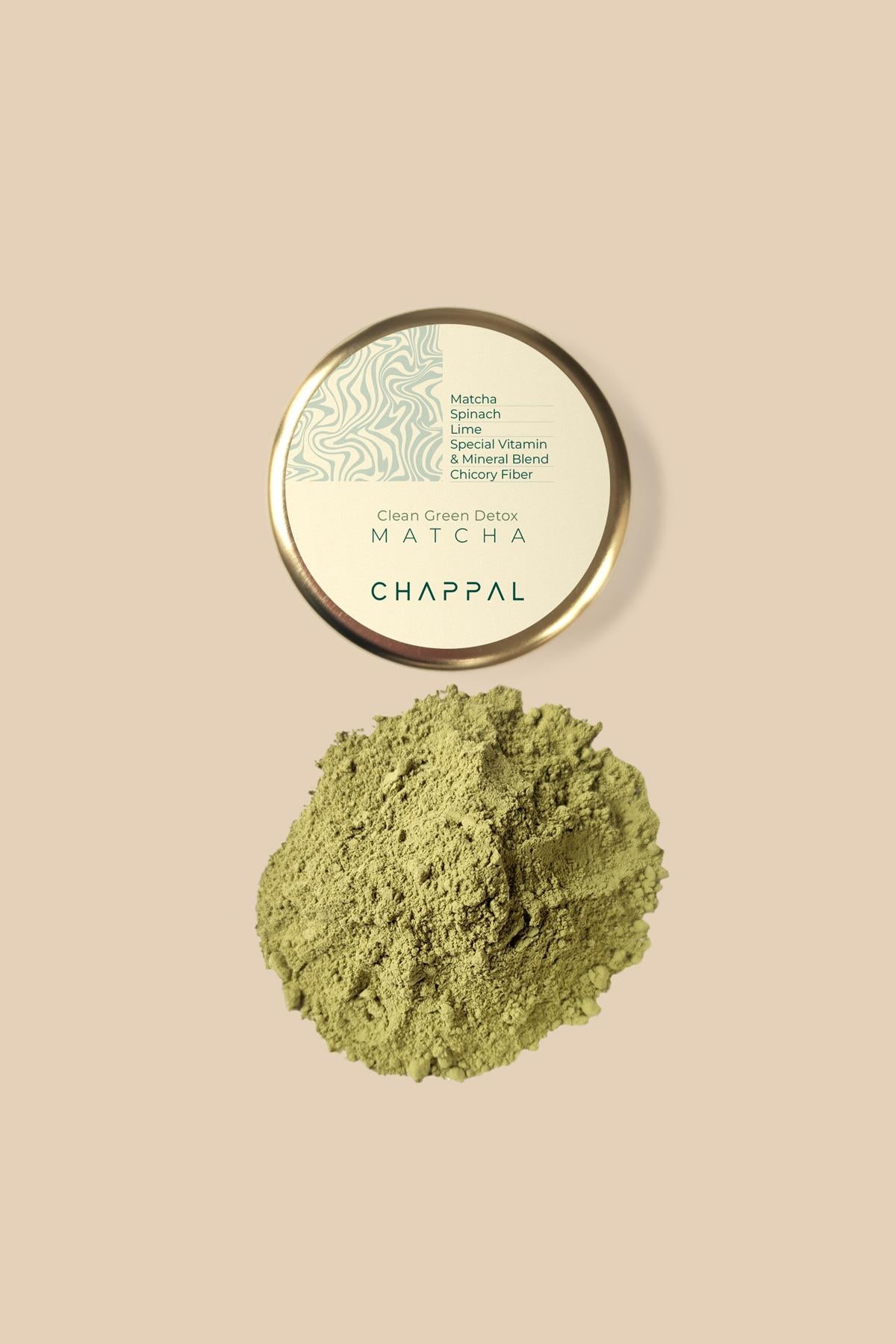 Clean Green Detox Matcha 25g ikinci görsel - Chappal