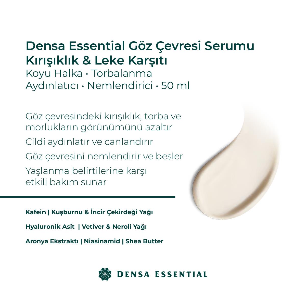 Densa Göz Serumu yakın çekim - Chappal