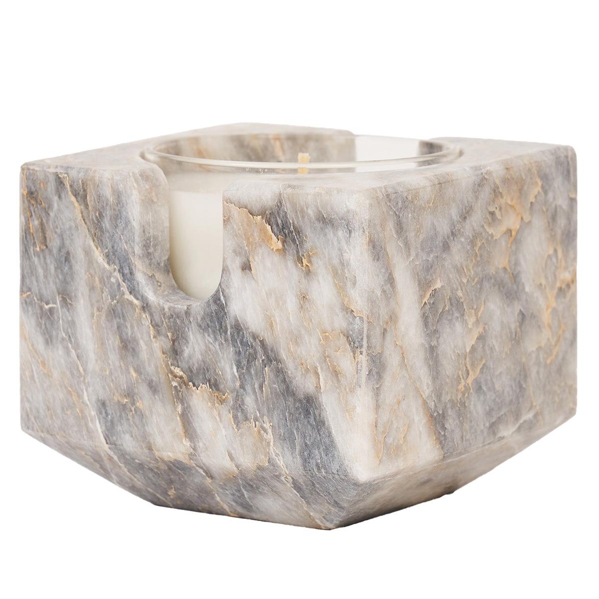 Glow Arizona Marble Candle Holder