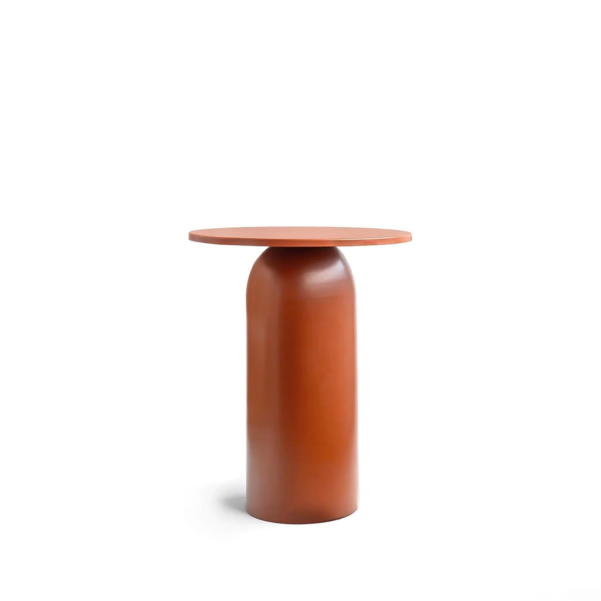 Kabu Metal Sehpa Kiremit Rengi 50cm - Chappal