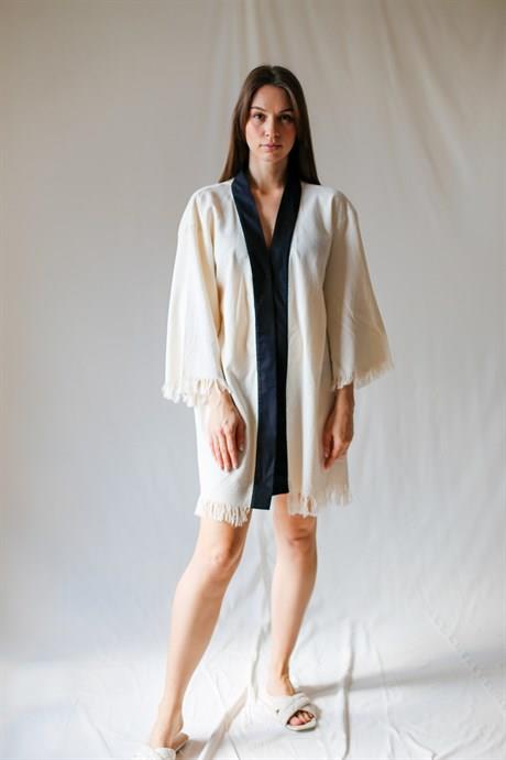 Kibele Düz Kimono ikinci görsel - Chappal