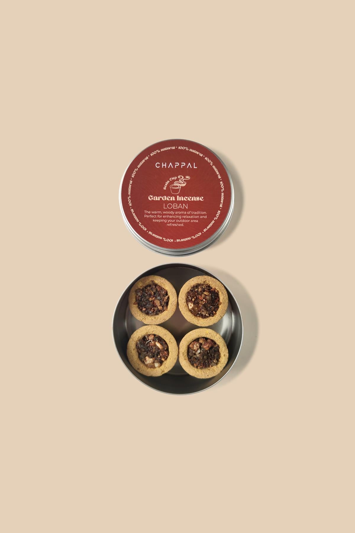 Loban Bahçe Tütsüsü 4 Resin Cup ikinci görsel - Chappal
