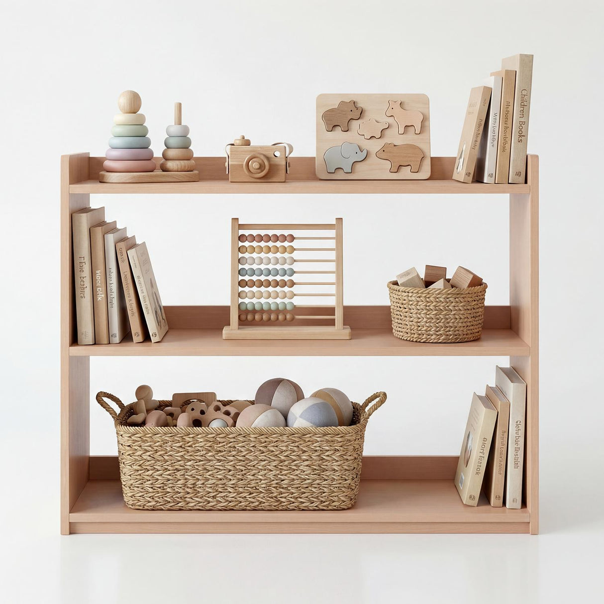 Montessori Open Shelf