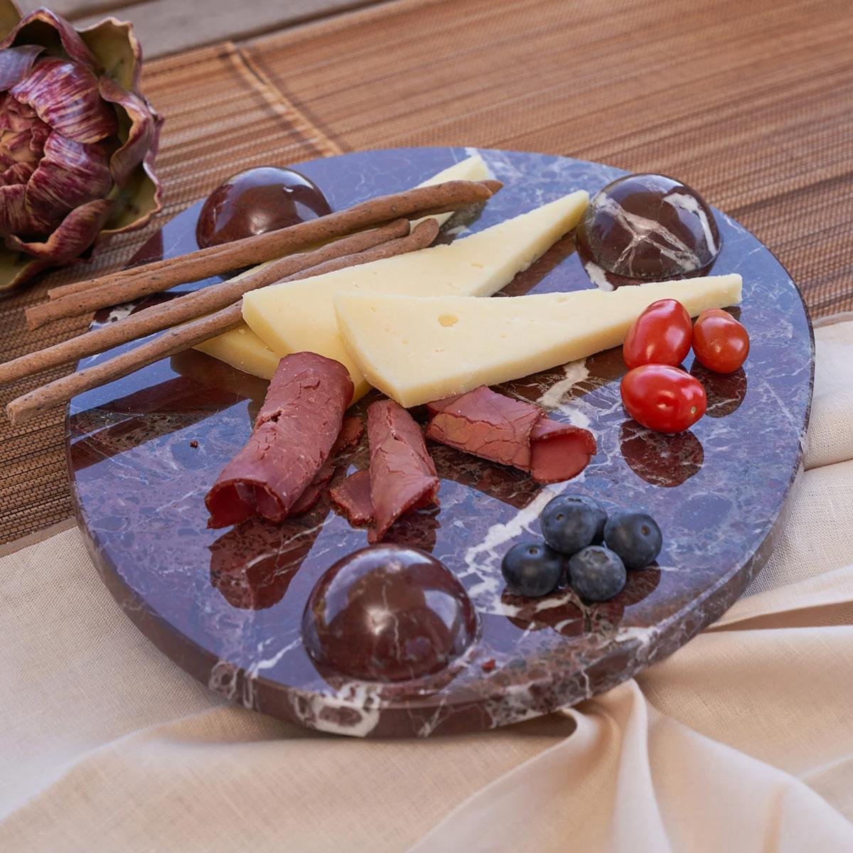 Oppal Ela Plate Marble Presentation Tray