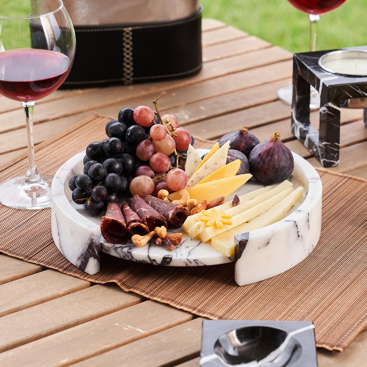 Solid Lilla Marble Cheese and Serving Board