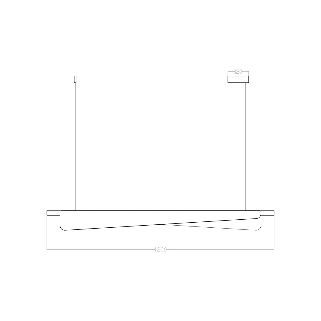 Floke II Dekoratif Led Avize 120 Cm - 9