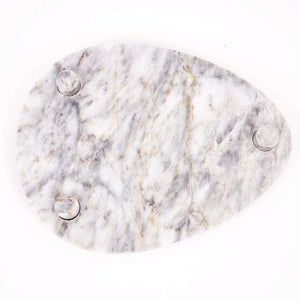 Aura Arizona Slab Marble Serving Platter