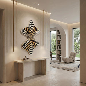 Cashmere – Optik İllüzyon Ahşap Tablo