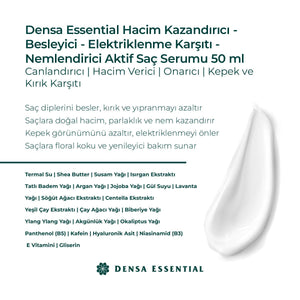 Densa Saç Serumu yakın çekim - Chappal