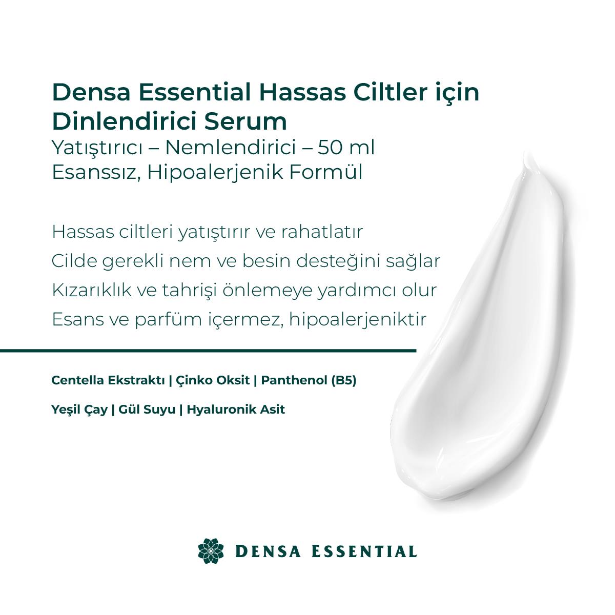 Densa Hassas Cilt Serumu yakın çekim - Chappal