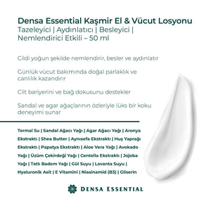 Densa Losyon yakın çekim - Chappal