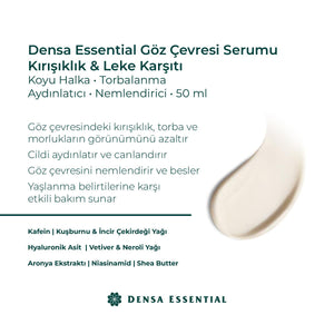 Densa Göz Serumu yakın çekim - Chappal