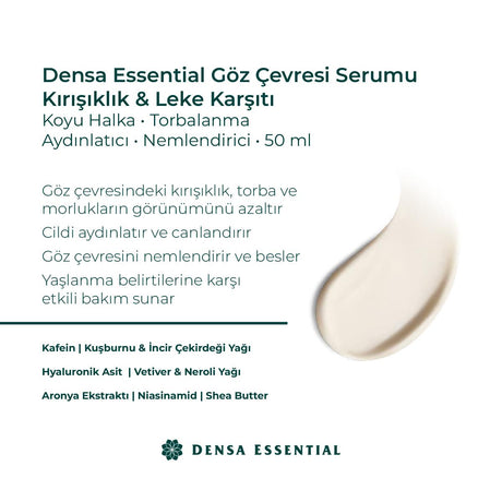 Densa Göz Serumu yakın çekim - Chappal