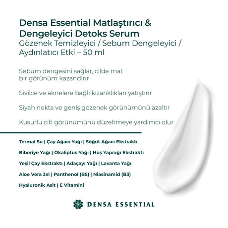 Densa Detoks Serum yakın çekim - Chappal
