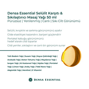 Densa Masaj Yağı yakın çekim - Chappal
