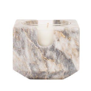 Glow Arizona Marble Candle Holder