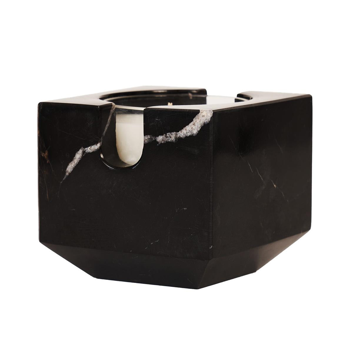 Glow Toro Marble Candle Holder