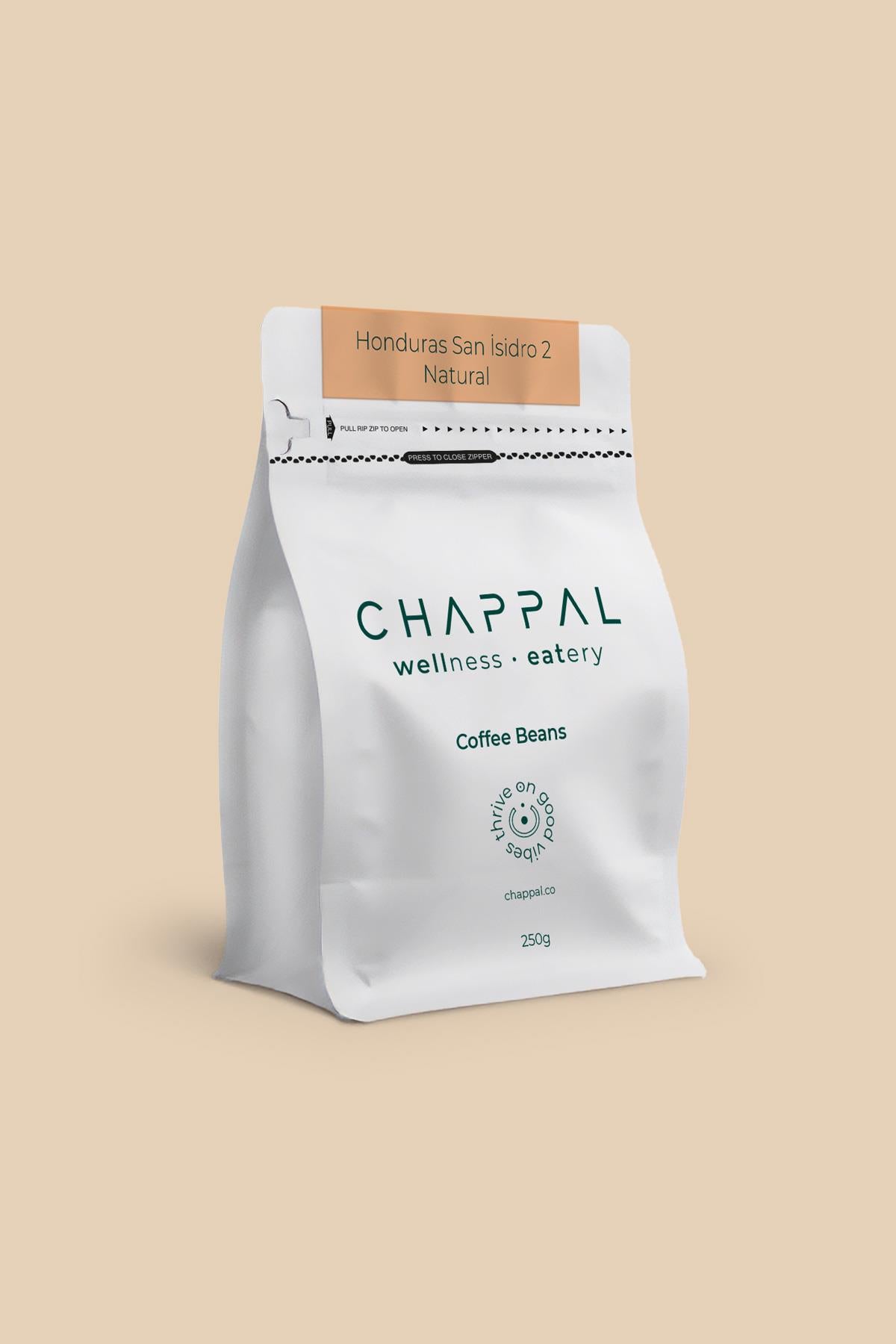 Honduras San İsidro 2 Natural Kahve Çekirdeği 250 Gr - Chappal
