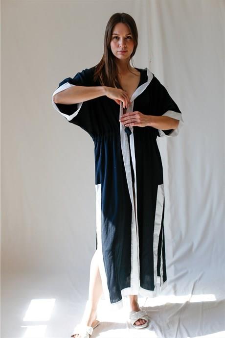 Luna Kaftan Siyah lifestyle - Chappal