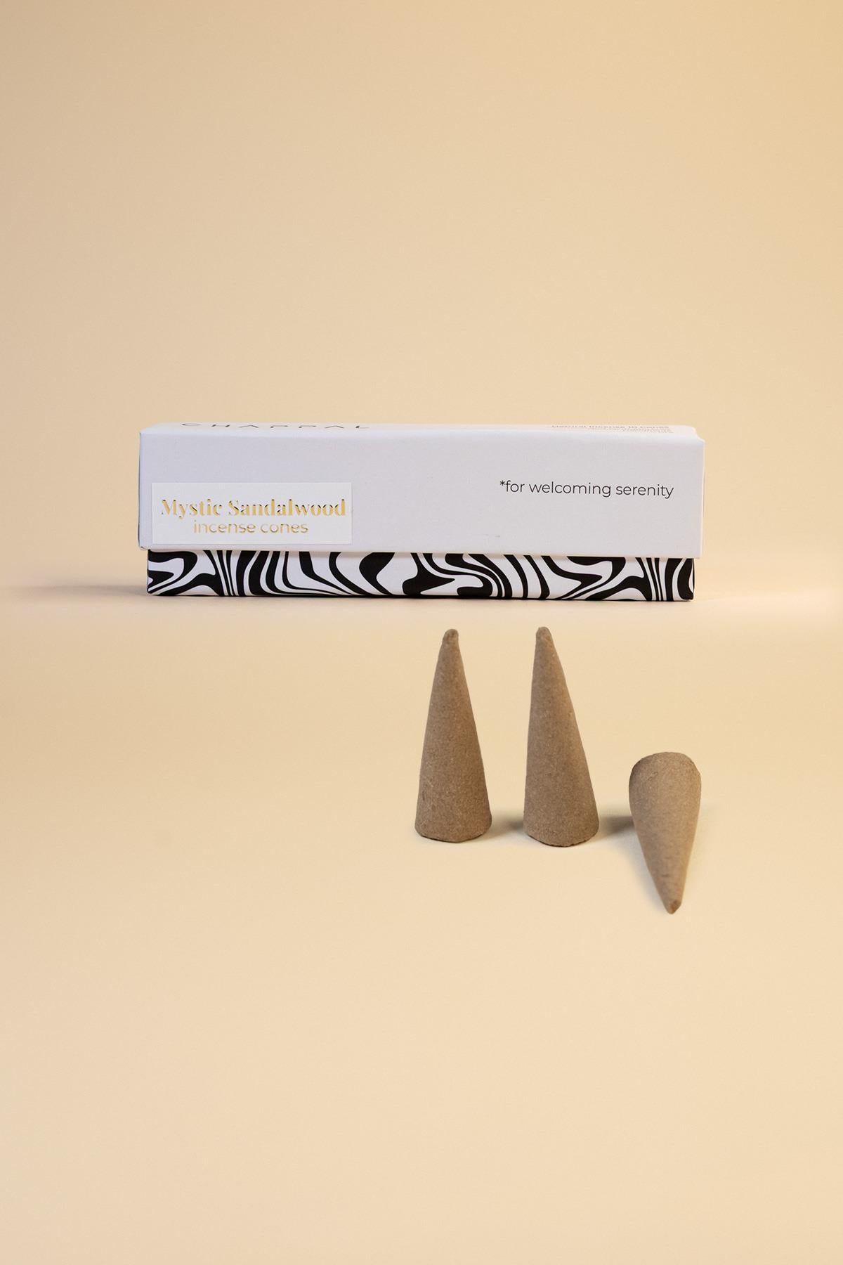 Mystic Sandalwood Konik Tütsü 10 Adet - Chappal