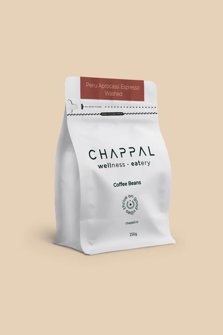 Peru Aprocassi Espresso Washed Kahve Çekirdeği 250 Gr - Chappal