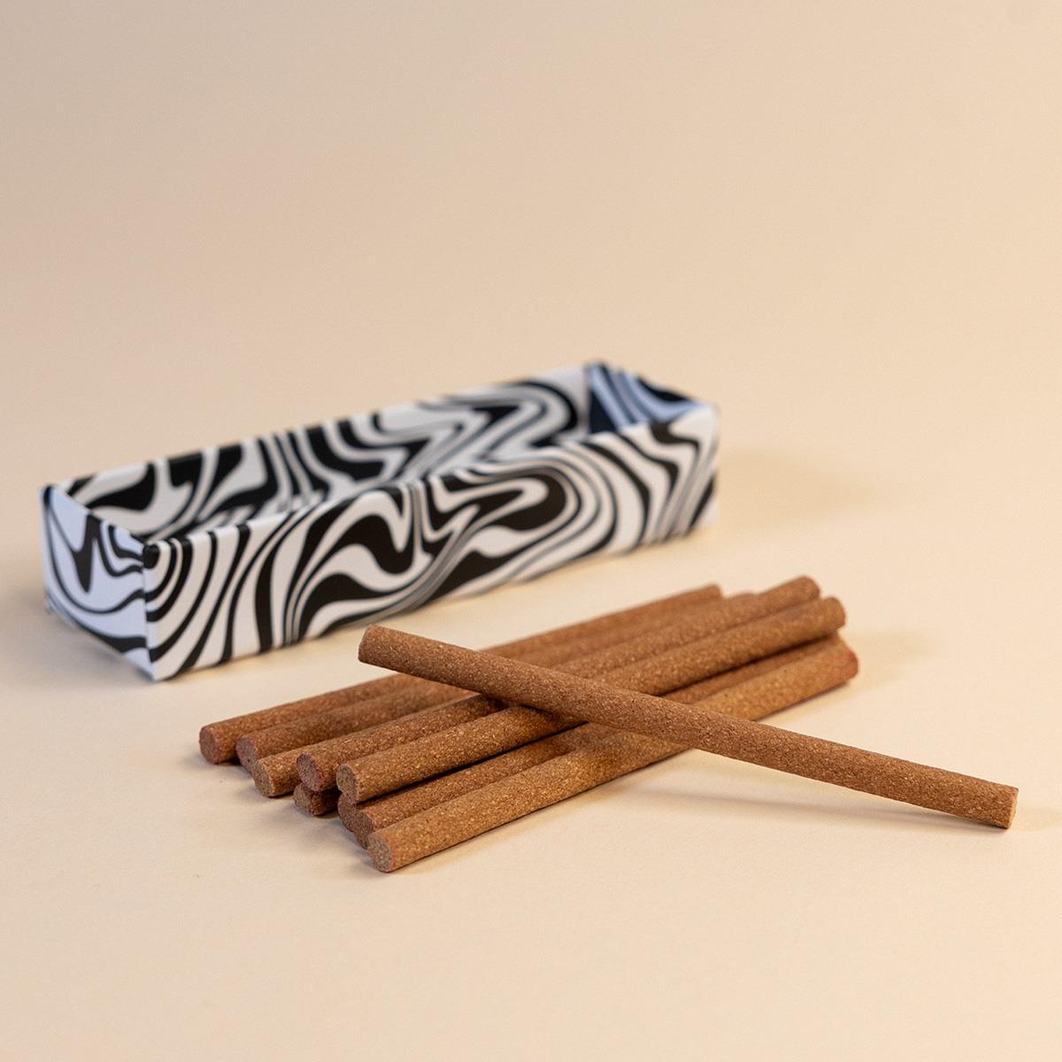 Relax Stick Tütsü Lotus yakın çekim - doğal bitkisel tütsü - Chappal