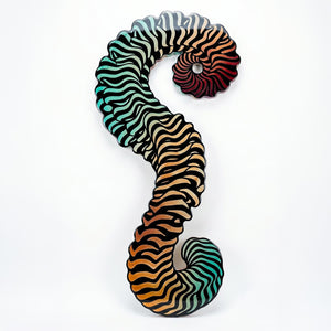 Seprens – S Formlu Gradient Ahşap Tablo