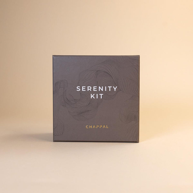 Serenity Stick Tütsü Kiti - 4 farklᬀ koku ve traverten tütsülük, hediye seti - Chappal
