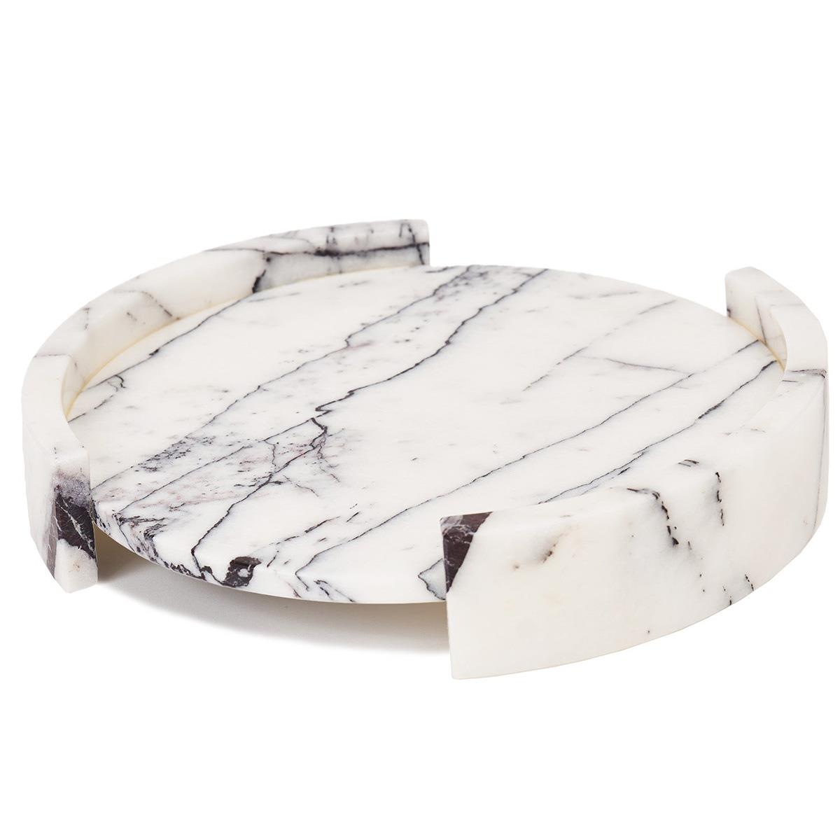 Solid Lilla Marble Cheese and Serving Board