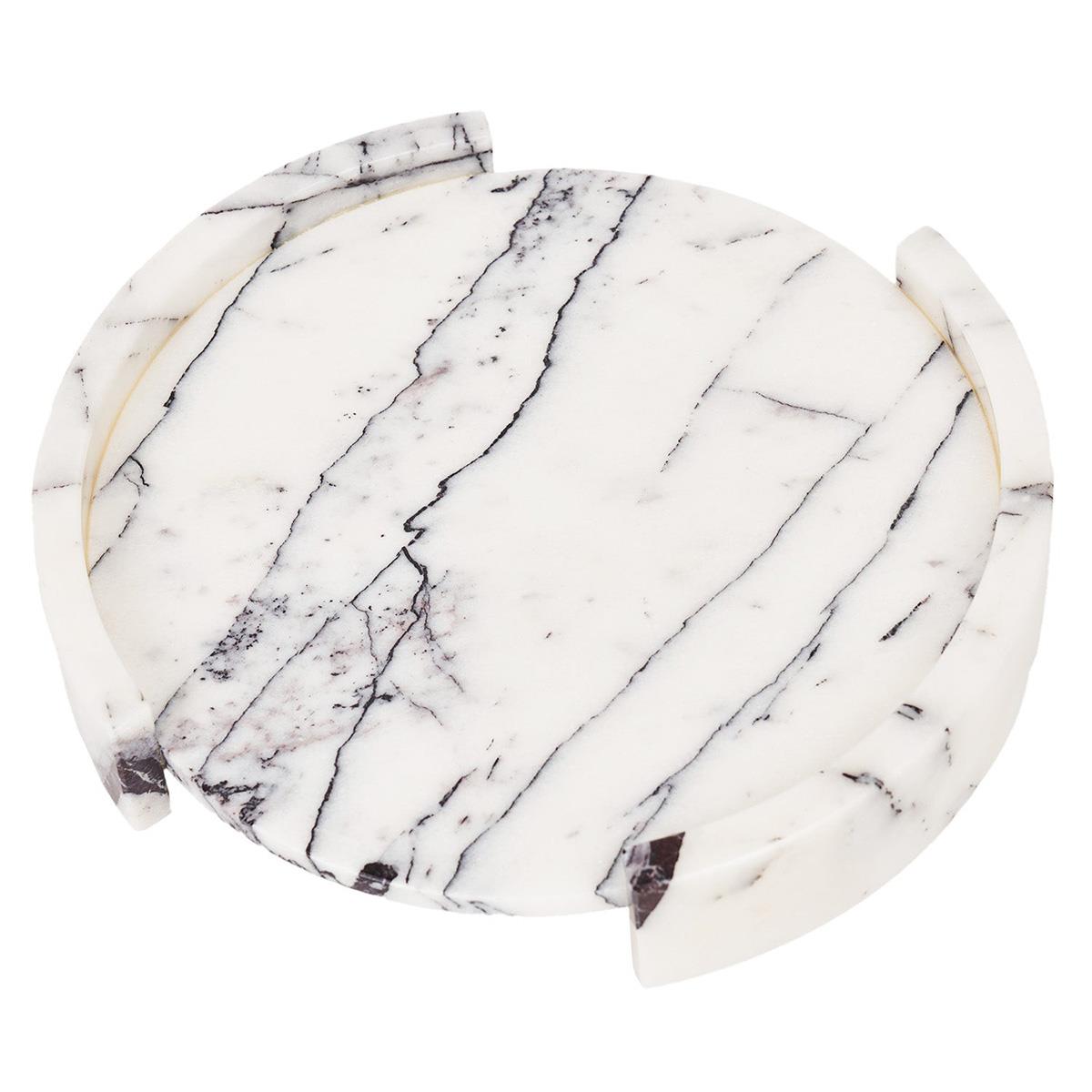 Solid Lilla Marble Cheese and Serving Board