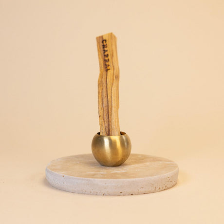Traverten Palo Santo Tütsülük - Chappal
